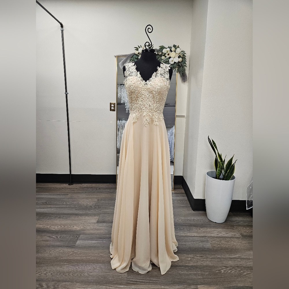 A-line Flowy Evening Gown